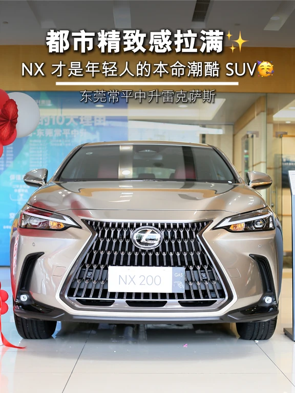 都市精致感拉满✨NX 才是年轻人的SUV🥳