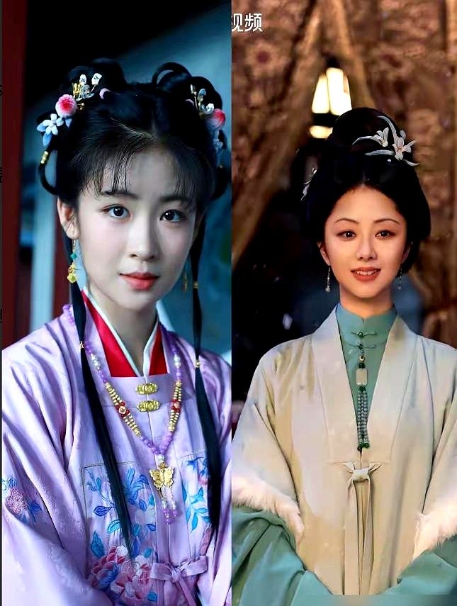 谭松韵被骂又矮又胖接不住戏，居然输给了一个09年的小演员。

这真不是演砸了，是编剧埋的刺。13岁的李熙媛演过《苍兰诀》小兰花，这次出场灵气逼人，骨子里透着贵气。

你再看谭松韵接手成年版，眼神收着，背有些垮，走路带着被日子磨过的钝感。

这两个角色阶段完全是不同分工。小演员负责惊艳时光，刀得出鞘。