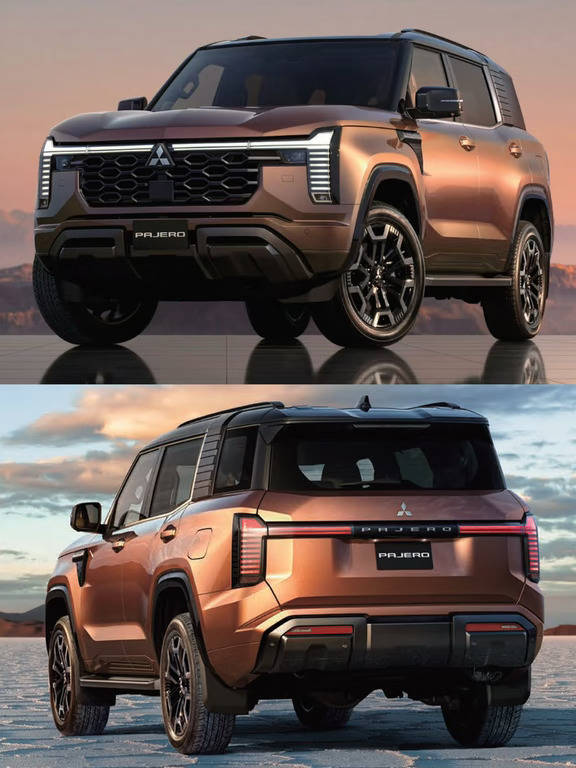 新一代👉三菱帕杰罗正式发布🚘🚘🚘