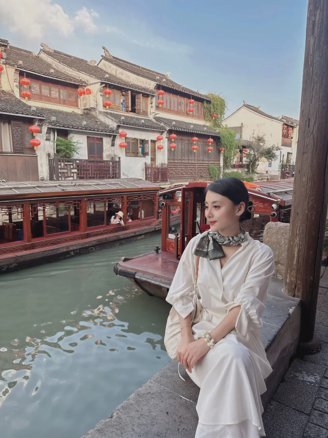 在苏州｜山塘街｜今日份不需要滤镜的美