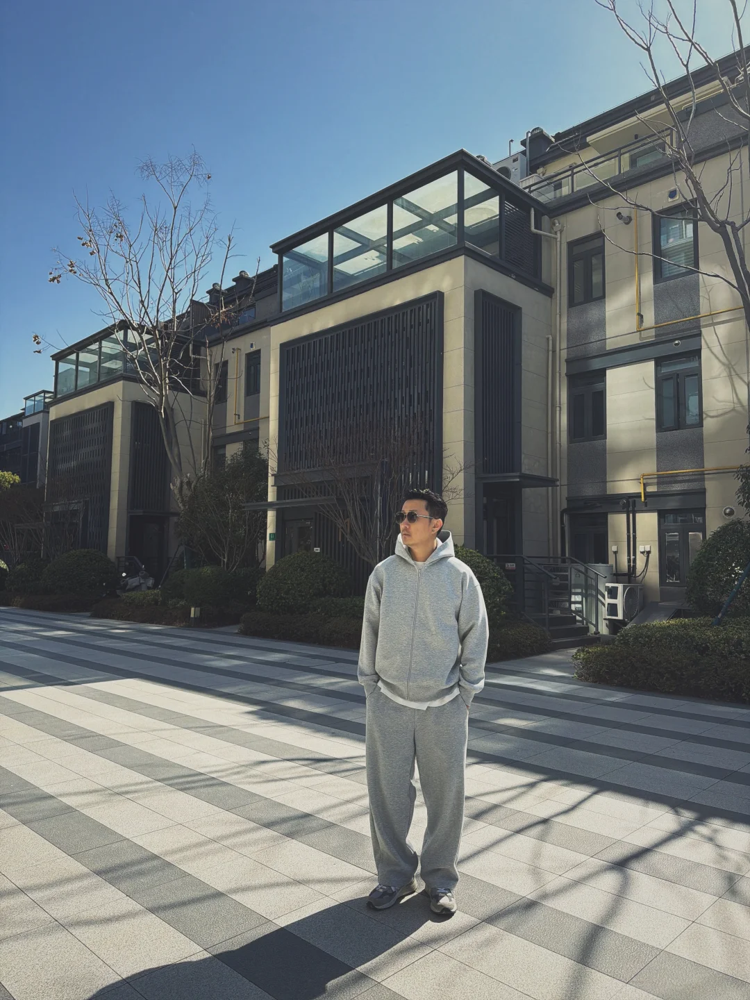 OOTD｜优衣库C系列卫衣套装