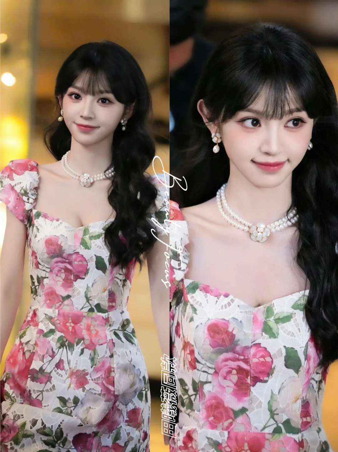 田曦薇丨花海造型美成人间花仙子~💐