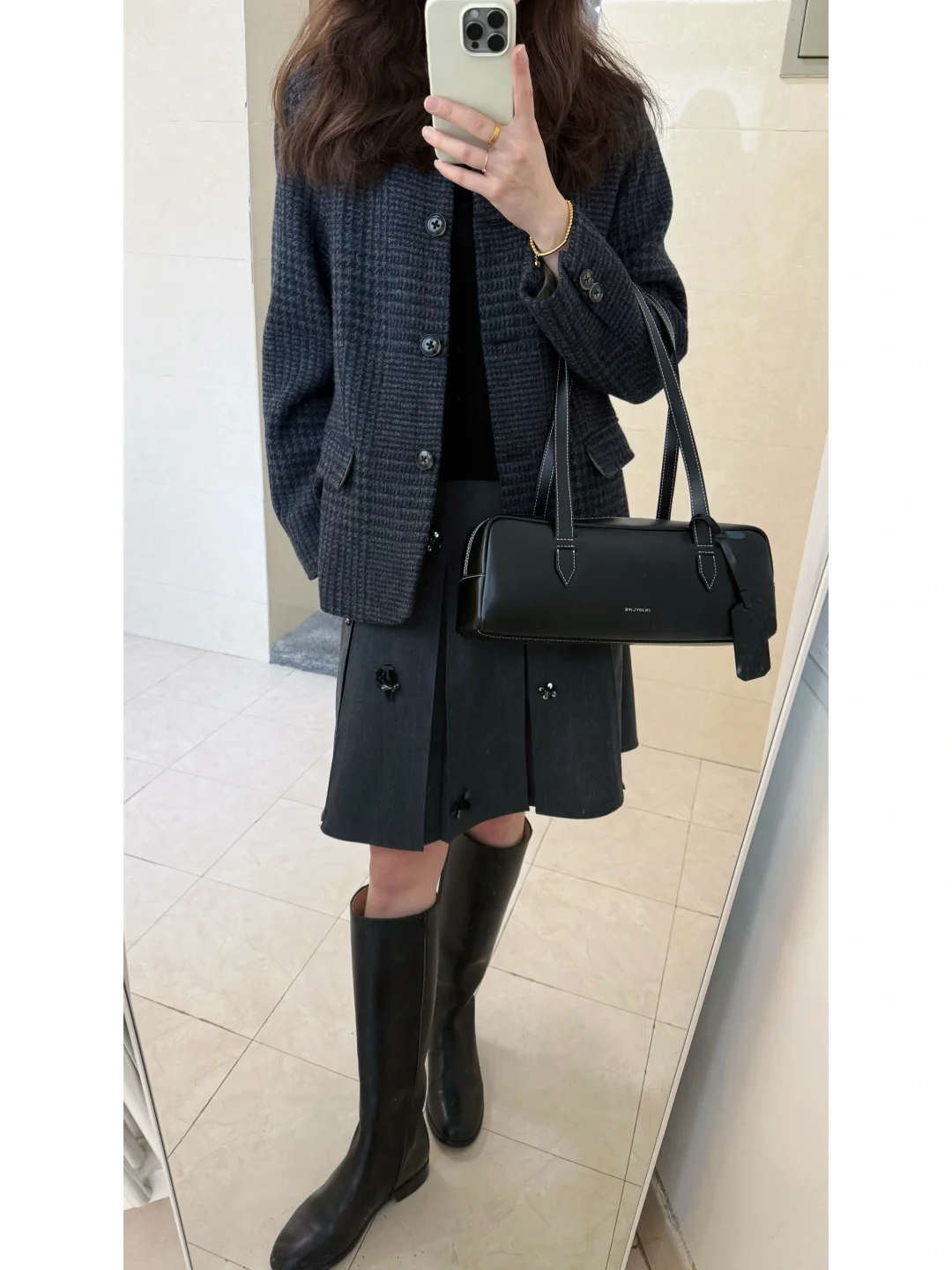 cleanfit* 早春的花朵半裙