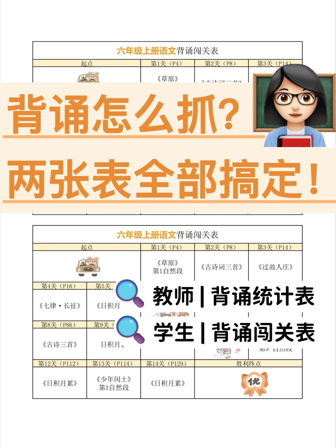🔥教师必备 | 是谁开学了还没开始抓背诵？