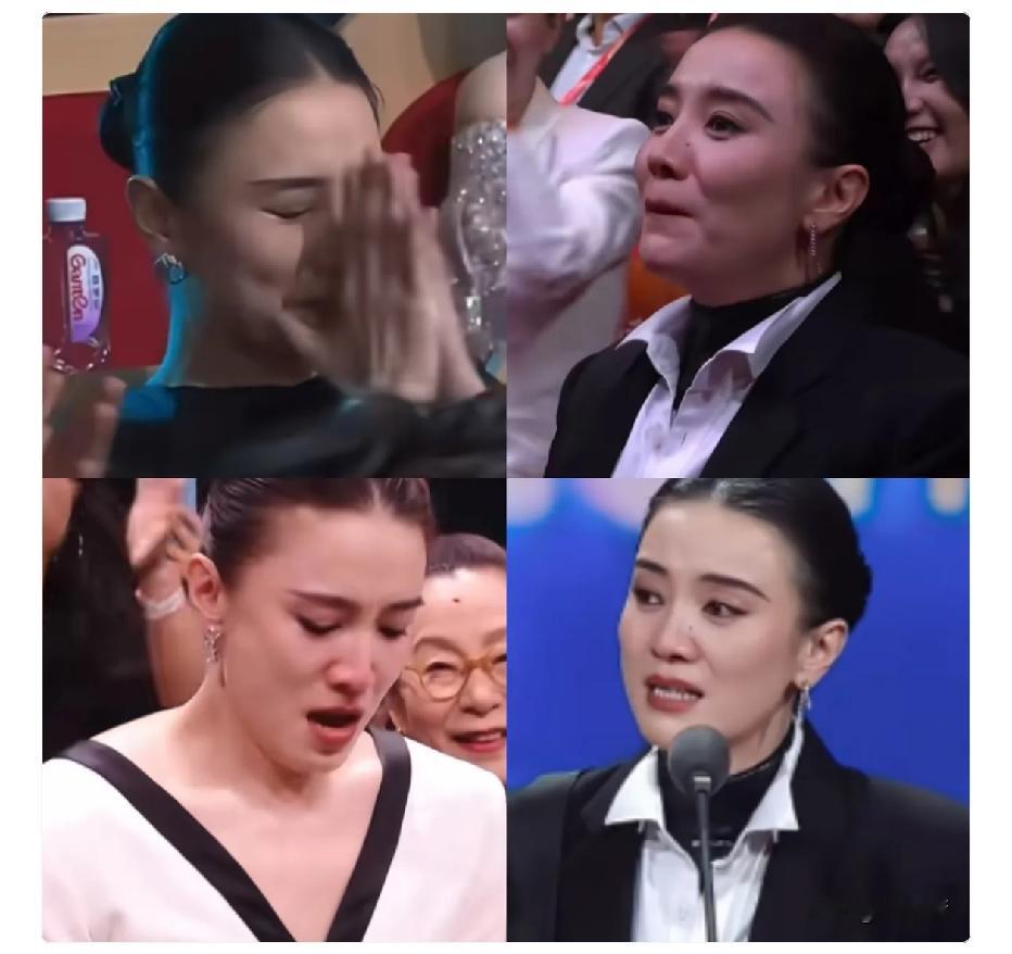 终于有人敢说真话了，

宋佳之所以横扫三大奖，

宋佳拿了飞天奖，至此集齐白玉兰、金鹰，成了内娱第一个靠同一部剧实现“视后大满贯”的演员。

这成绩单确实漂亮，可网上的争议声一点没停。

很多人心里都在犯嘀咕：宋佳演技确实没得挑，但张桂梅这个角色，题材红利实在太厚了。

演英模、演主旋律，天然就自带