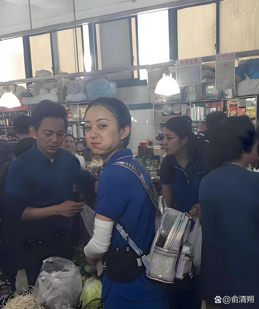 赵丽颖刚出道那会 ​