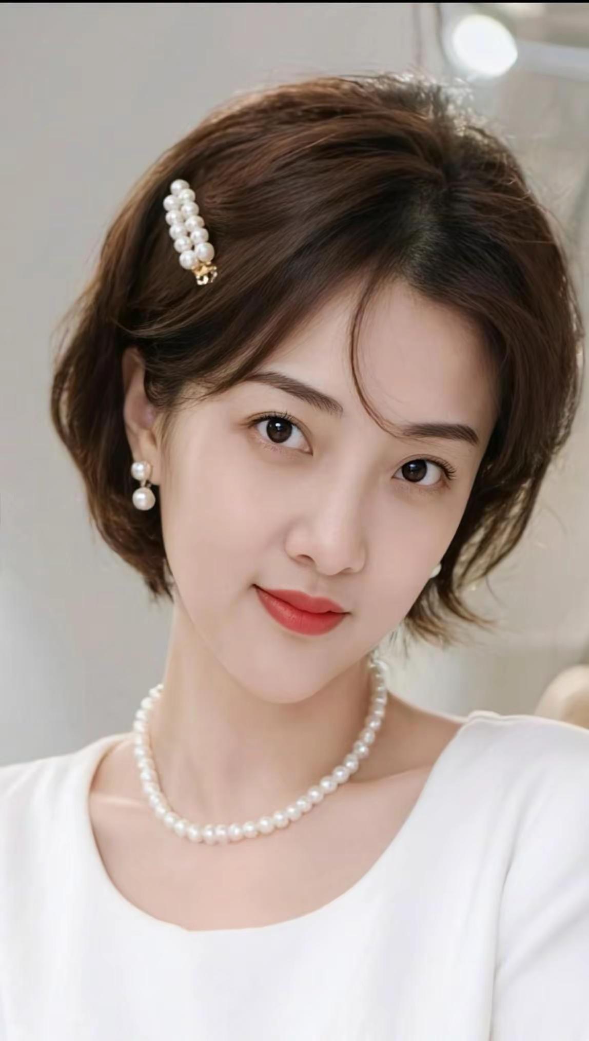 AI暖光下的优雅瞬间✨甜系美女的治愈笑容来啦～每一帧都像温柔的梦境🌙...