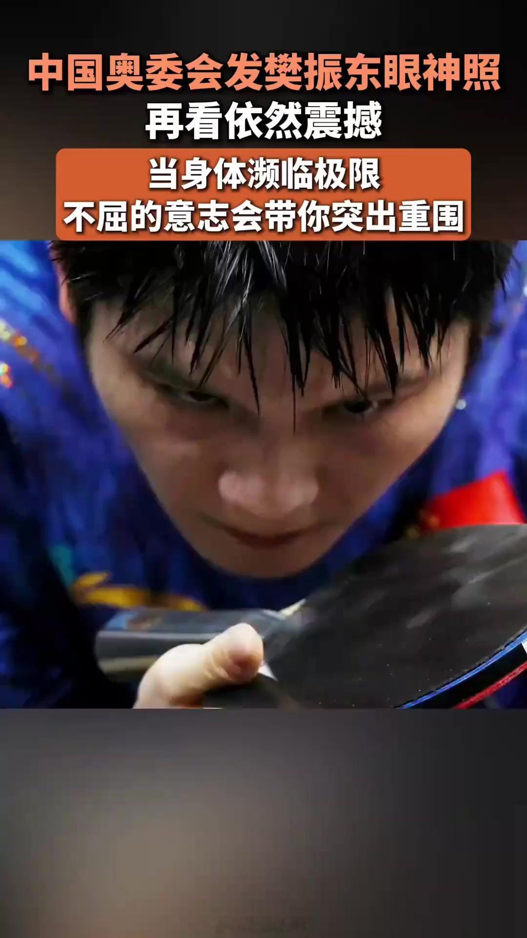#何济霆刘毅看樊振东采访激励自己#球不落地、永不放弃，这是一种普世的体育精神。国乒就是缺少这种精神，很多比赛稀里糊涂输了。 ​