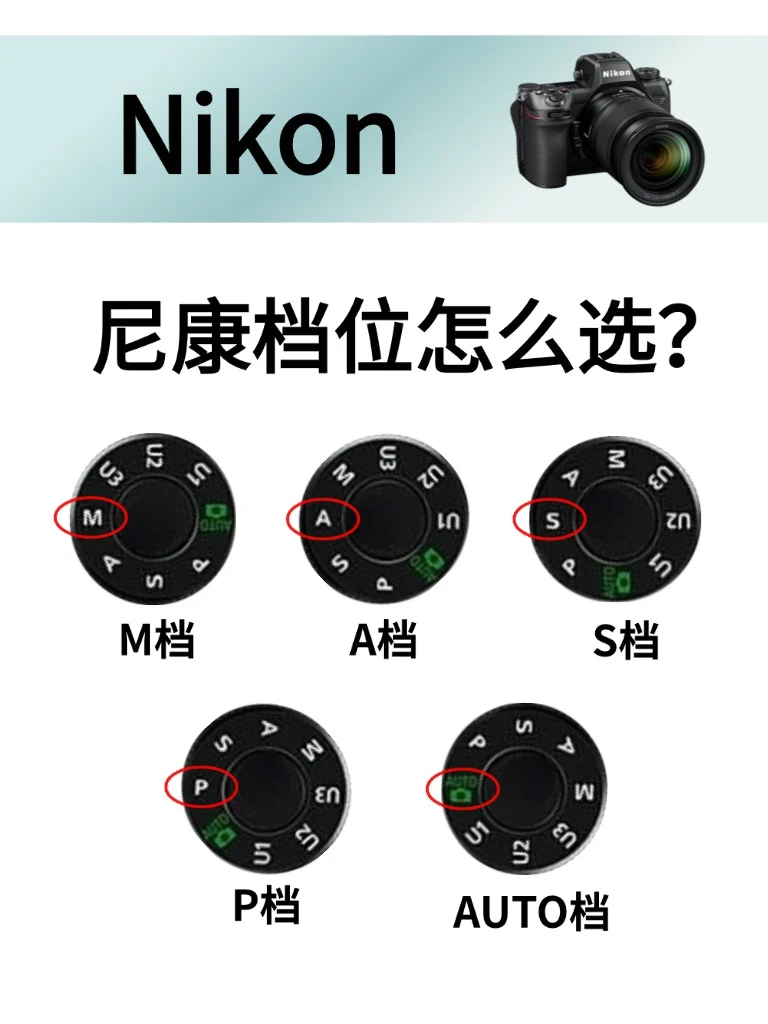 尼康📷档位保姆级教程，原图直出超绝！