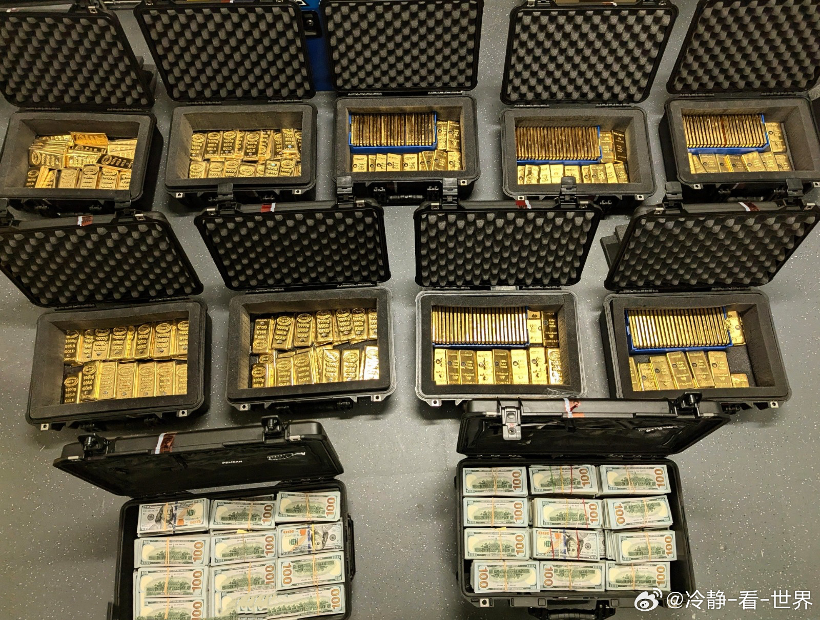 一名中情局高管承认偷窃约1.94亿美元，联邦调查局在他家中发现了298根金条。

弗吉尼亚州阿什本市的49岁男子戴维·J·拉什持有绝密权限并担任高级职位。

检察官称他通过撒谎获得该职位，编造了一个虚假的秘密项目，并挪用了这笔资金。

约1.45亿美元通过电汇用于购买豪宅、手表和至少1辆汽车。黄金花费 ​