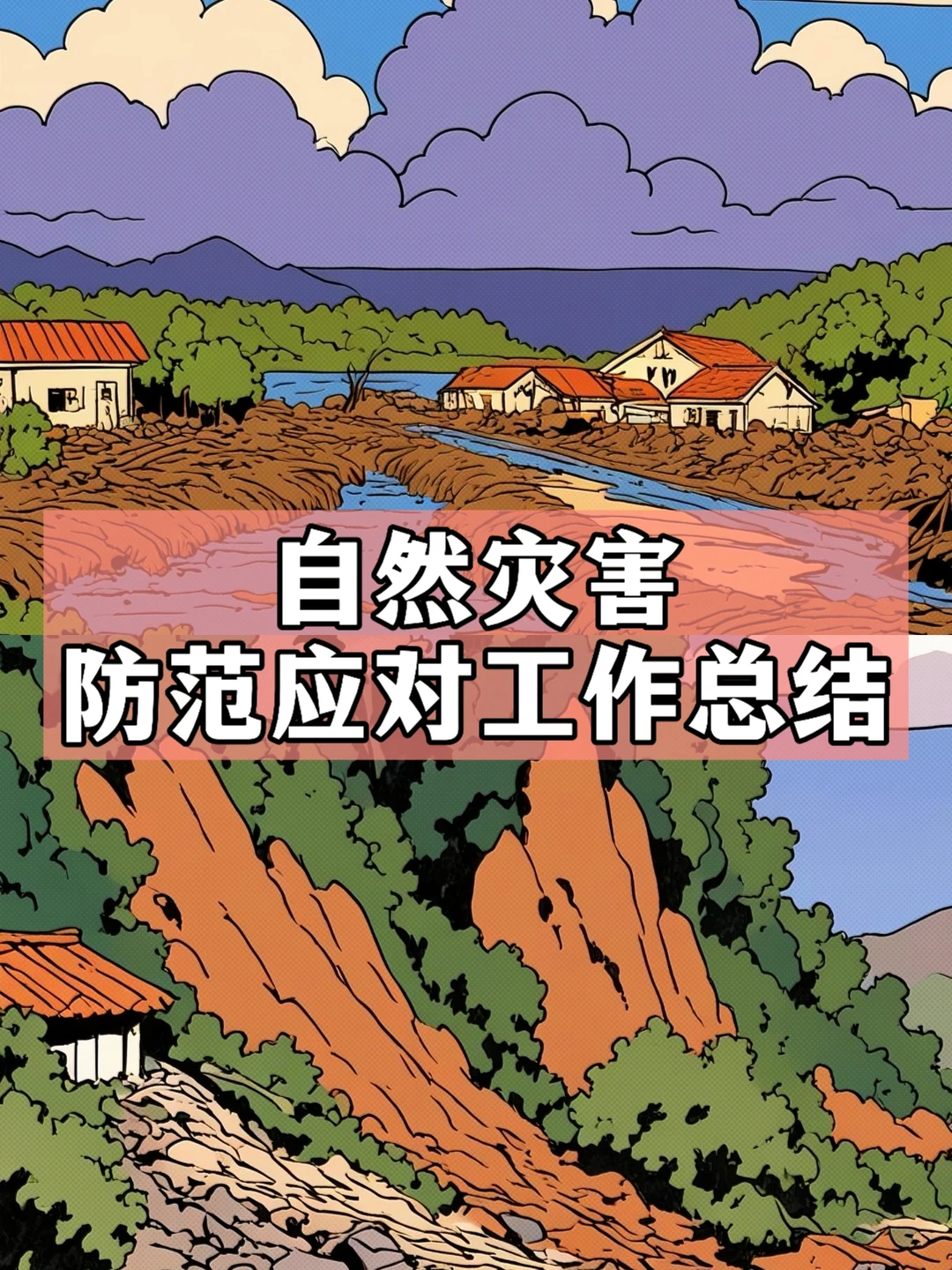 体制内：自然灾害防范应对工作总结