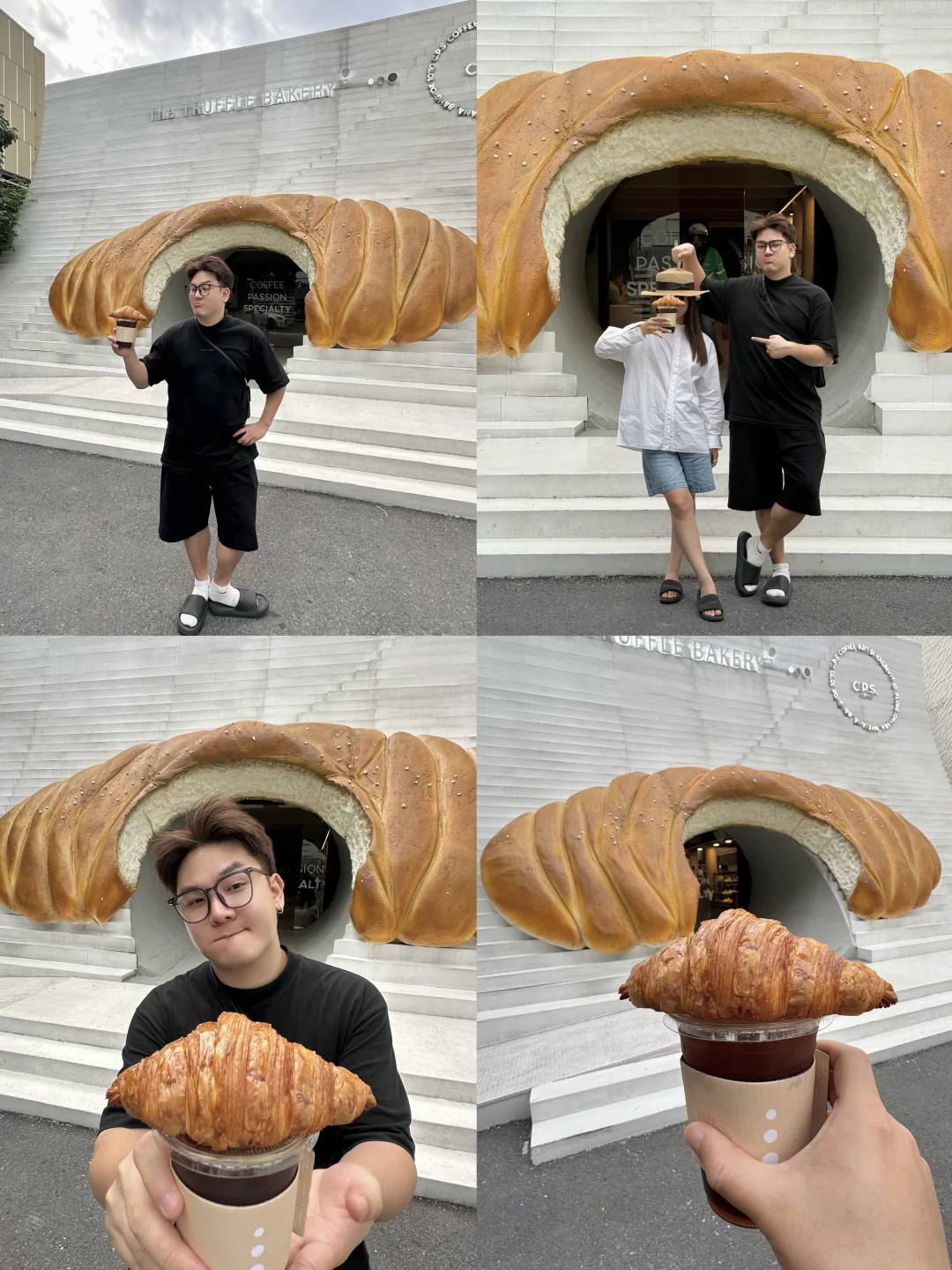 🇹🇭曼谷快闪店|超大大大可颂🥐拍照绝了！！！