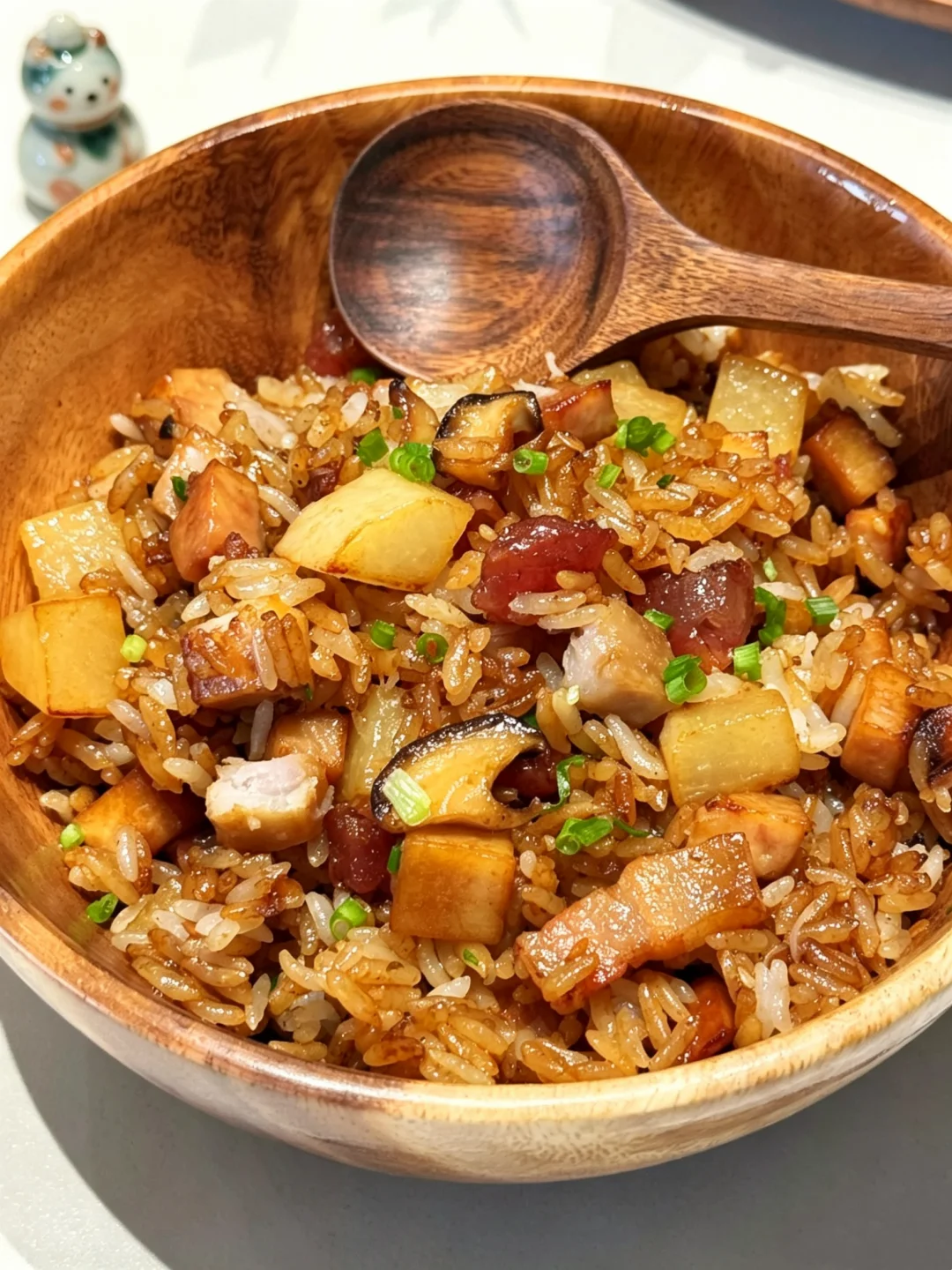 特喵的谁发明的萝卜芋头饭🍚…