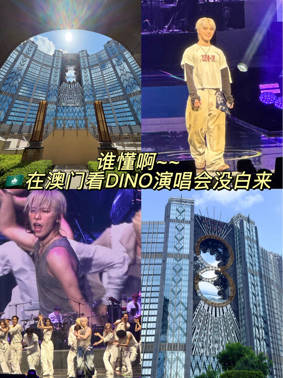 澳门追星首选 | 新濠影汇DINO演唱会体验
