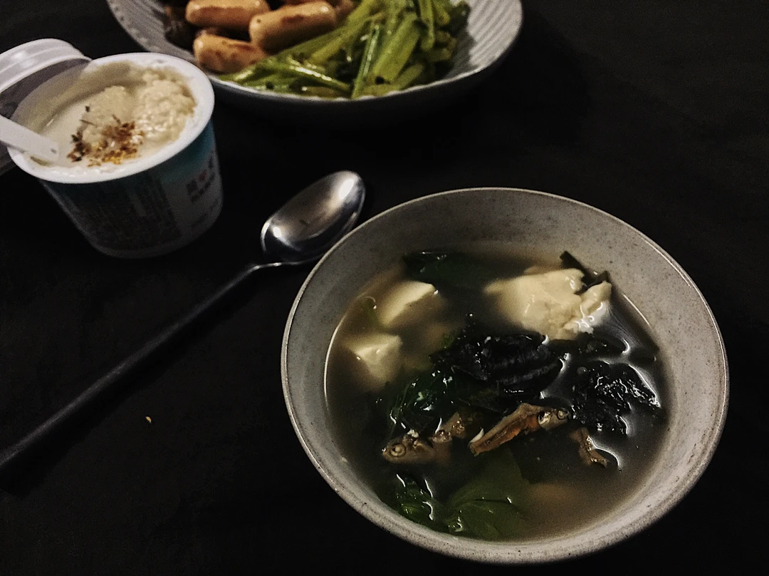 粗茶淡饭🥢｜低碳水的晚餐🥣🎄❄️