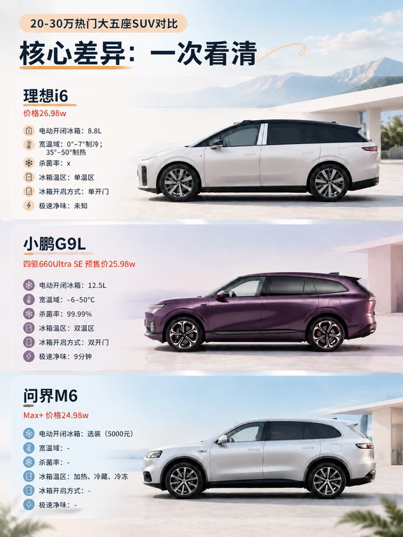 25万预算三车怎么选