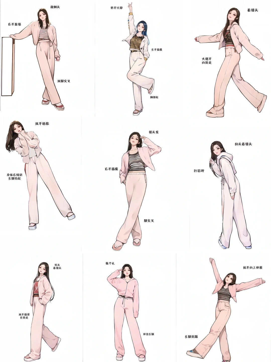 出游必备拍照姿势，显高显瘦万能pose 📷