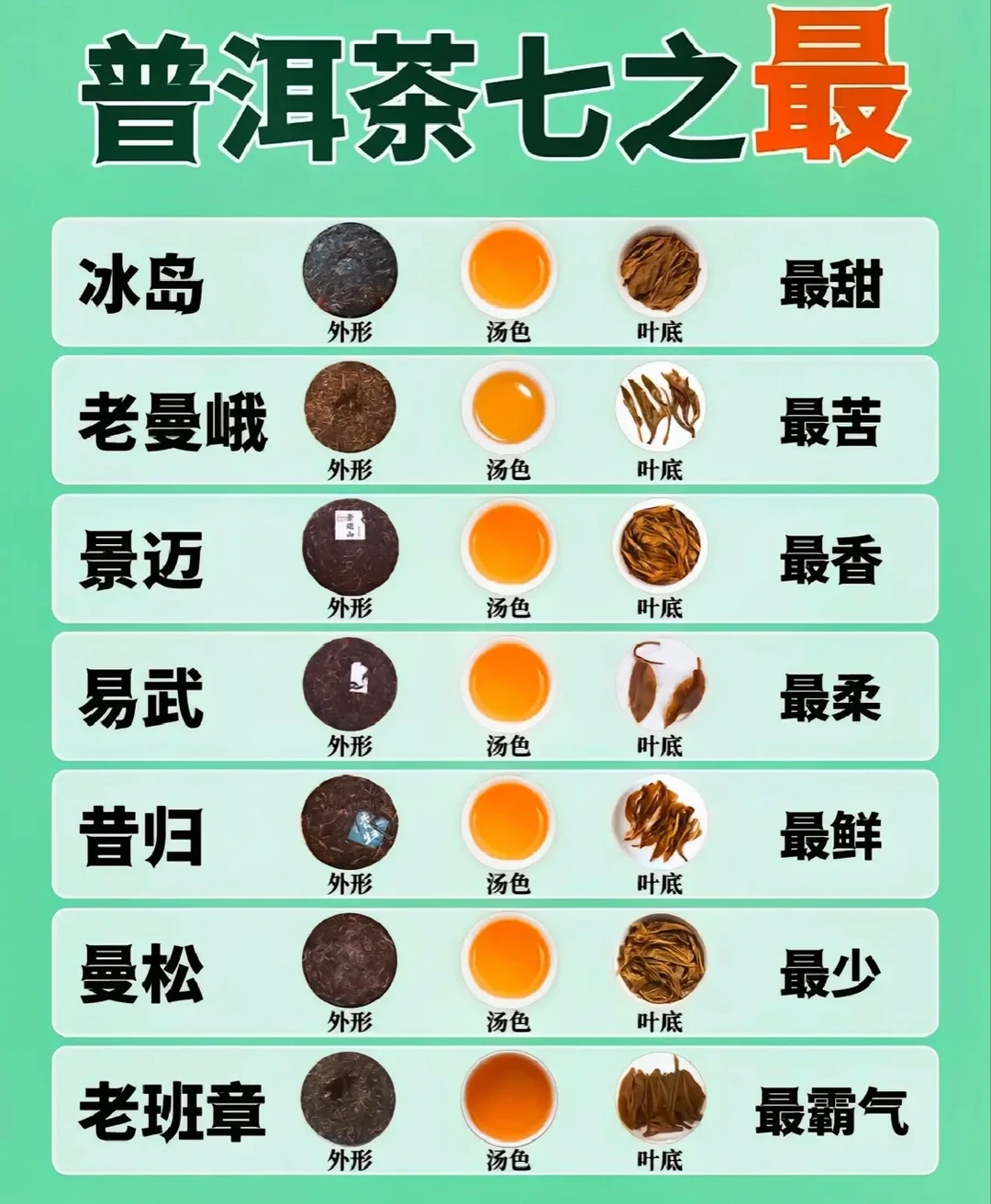 一文让你读懂普洱茶，建议收藏！