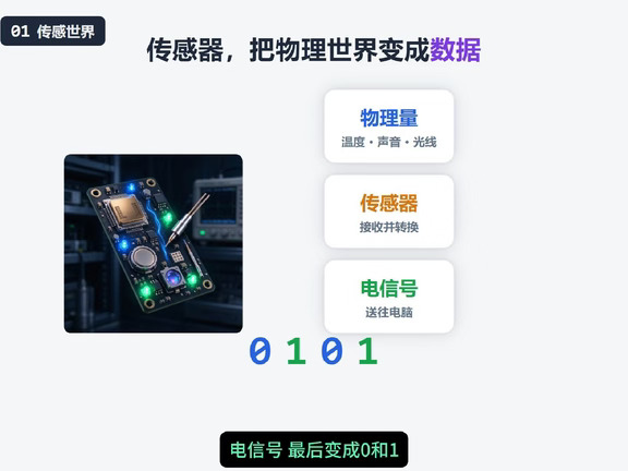 传感器是如何把物理世界变成数据的