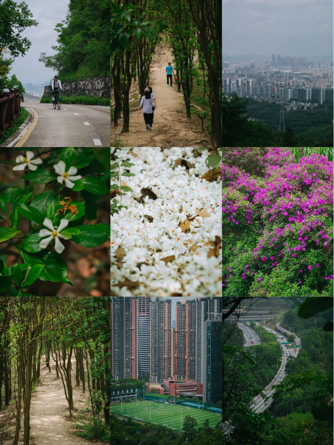 深圳银湖山徒步