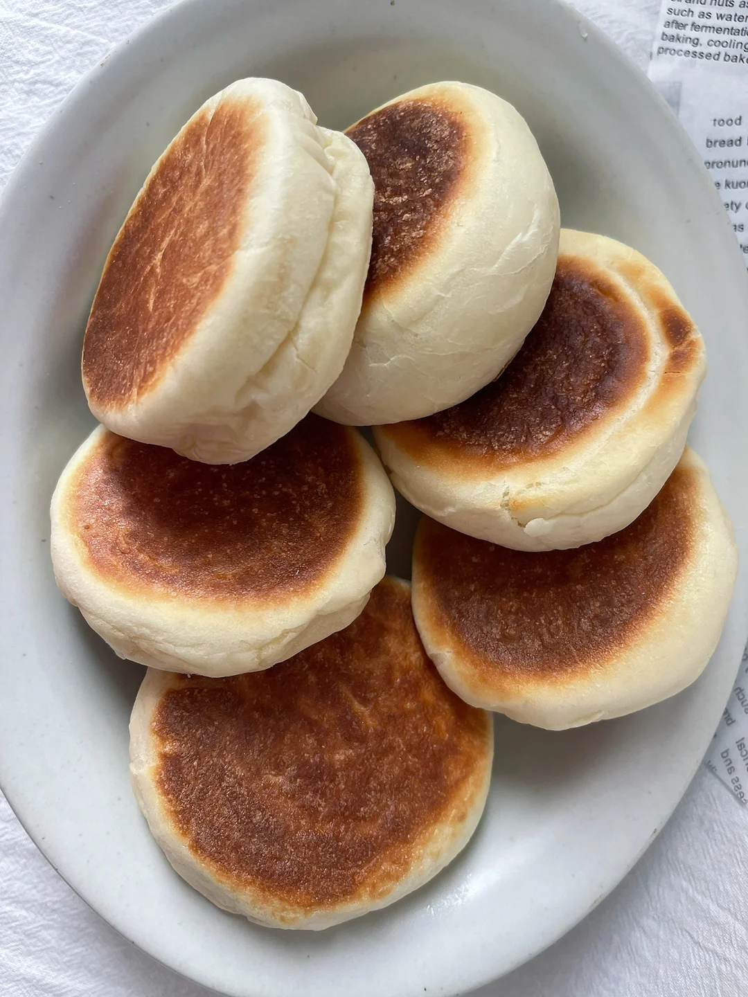 不用烤箱🙅外脆里软锅煎小面包