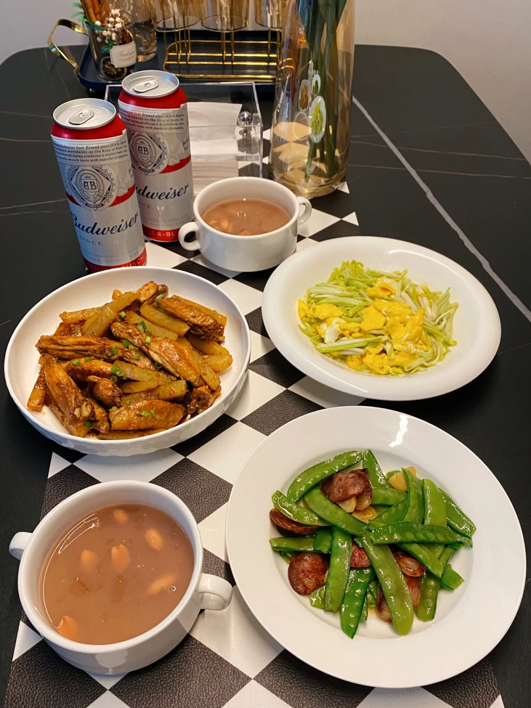 晚餐打卡／蒜香鸡翅