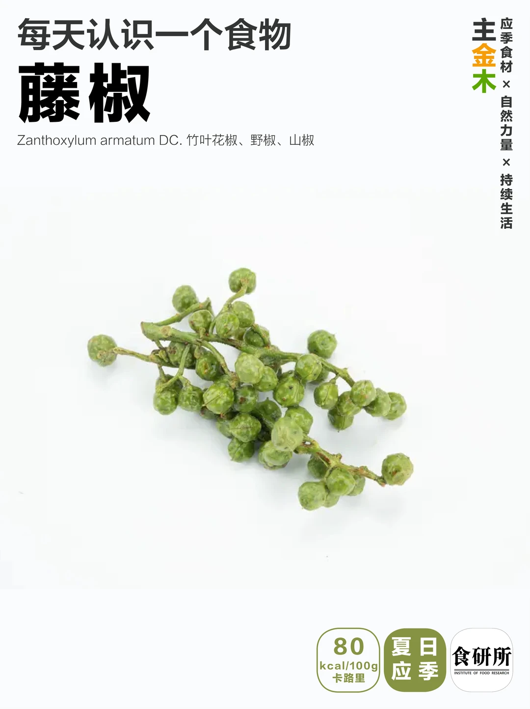 夏日过电 | 藤椒青花椒