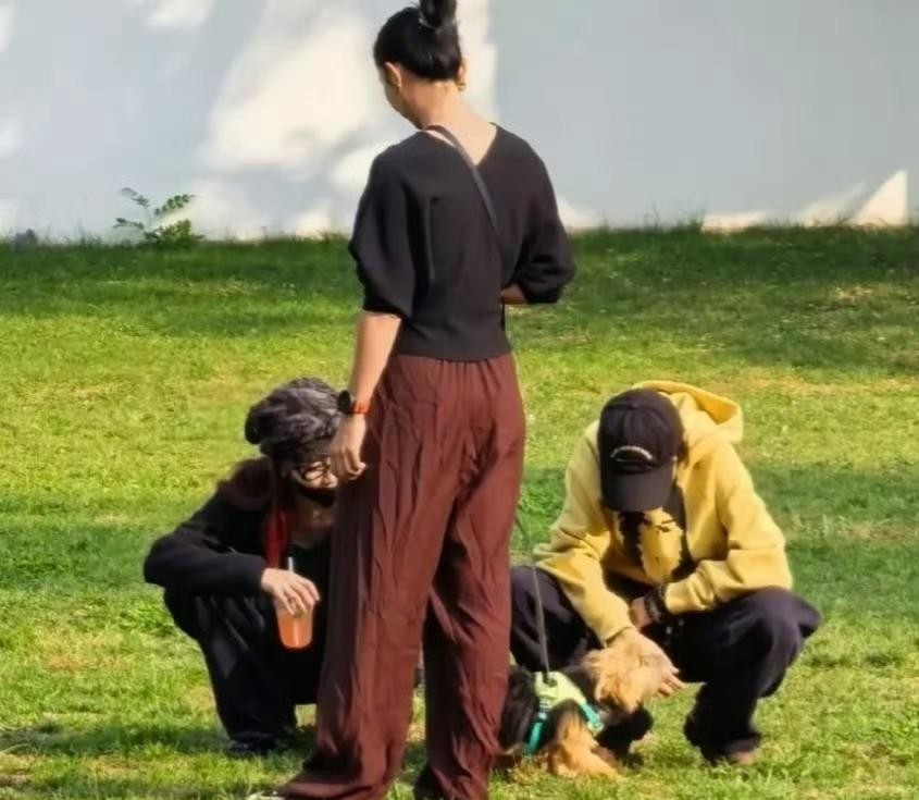 王菲这辈子大概率是等不来抱外孙的那一天了。
最近窦靖童跟宋妍霏又被拍到同框，俩人一起在草地上蹲着遛狗，完全不避嫌，那份自在和亲近藏都藏不住。
网上一群人跟着操心，说这俩人关系看着不一般，王菲的含饴弄孙梦怕是要彻底碎了。
可讲真，替王菲着急纯属咸吃萝卜淡操心。
这事要是摊在普通人家，老母亲估计