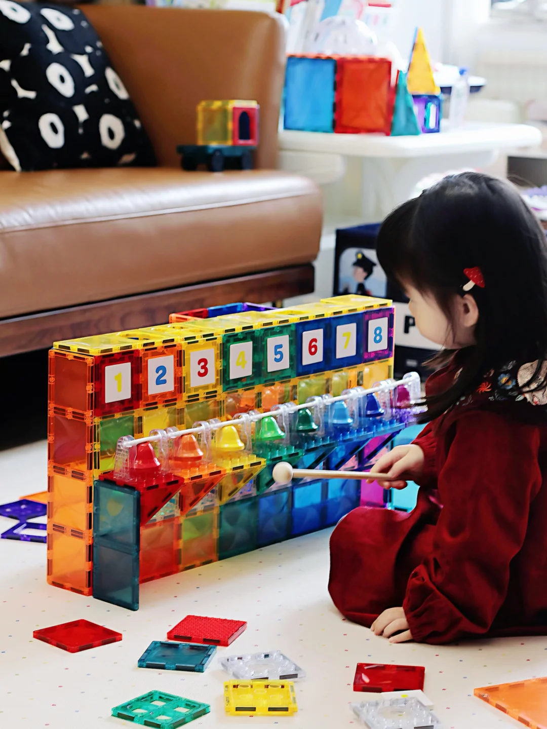 解锁磁力片钢琴 好玩到爆🎹