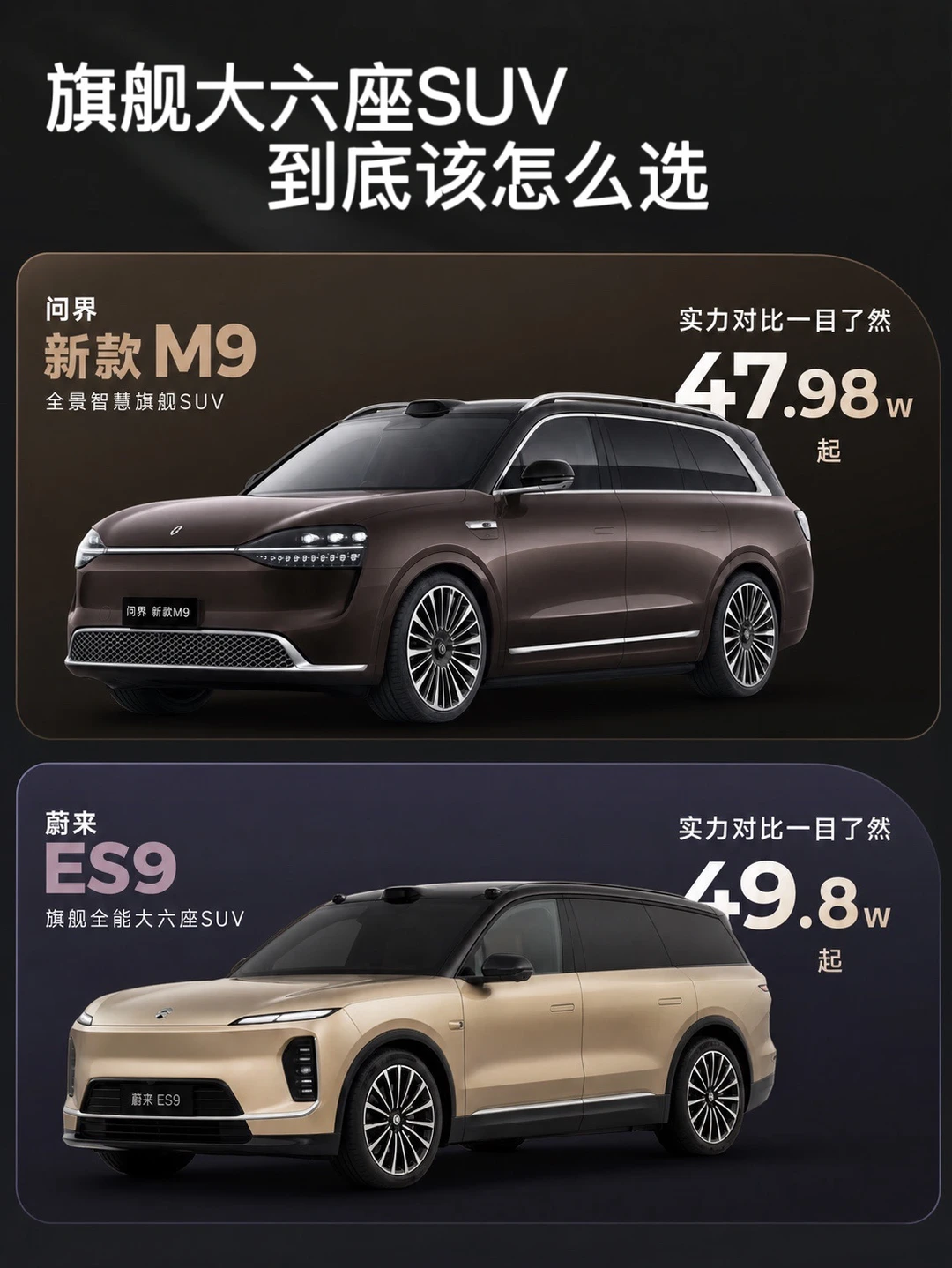 旗舰大六座SUV到底该怎么选