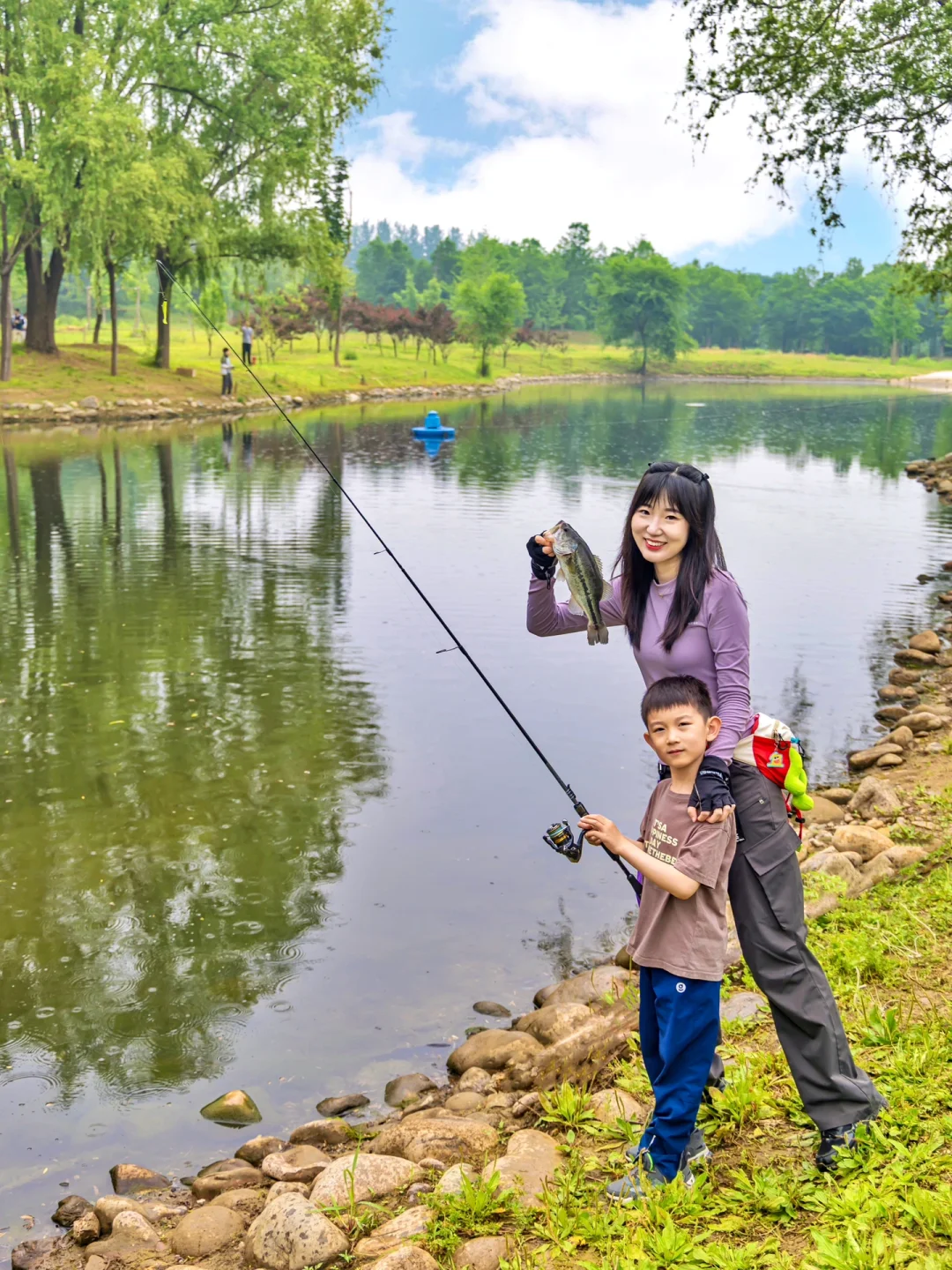 钓鱼🎣烧烤🔥露营⛺️这里才是我想要的夏天‼️