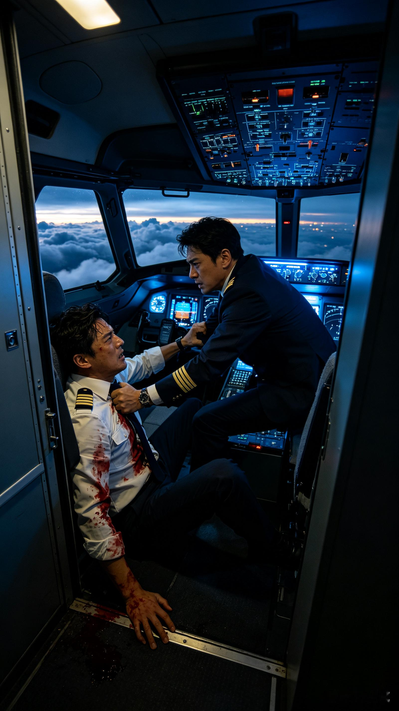 万米高空上演惊魂一刻，迪拜航空FZ1073航班，从迪拜飞往特拉维夫途中，一场未遂的空中恐怖袭击，险些酿成重大空难。
 
阿曼籍副驾驶在驾驶舱持刀袭击机长，企图抢夺飞机控制权，计划撞击特拉维夫机场。飞机一分钟内骤降四千多米，发出劫机警报。重伤机长奋力打开舱门，乘客与替补飞行员合力制服袭击者，飞机紧急备