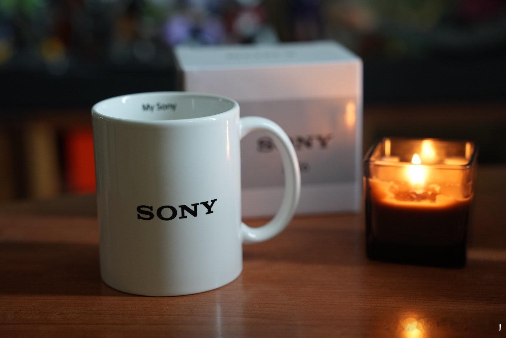 SONY这杯子做的稍微糙了点… #索尼# ​