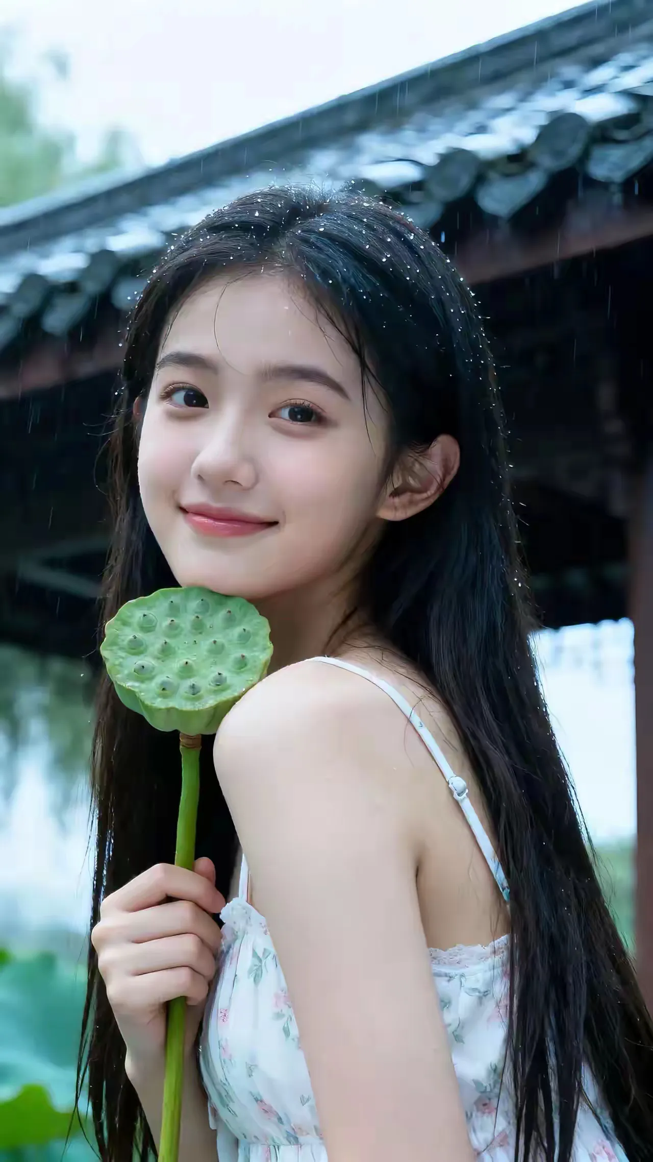 清纯的美少女！……