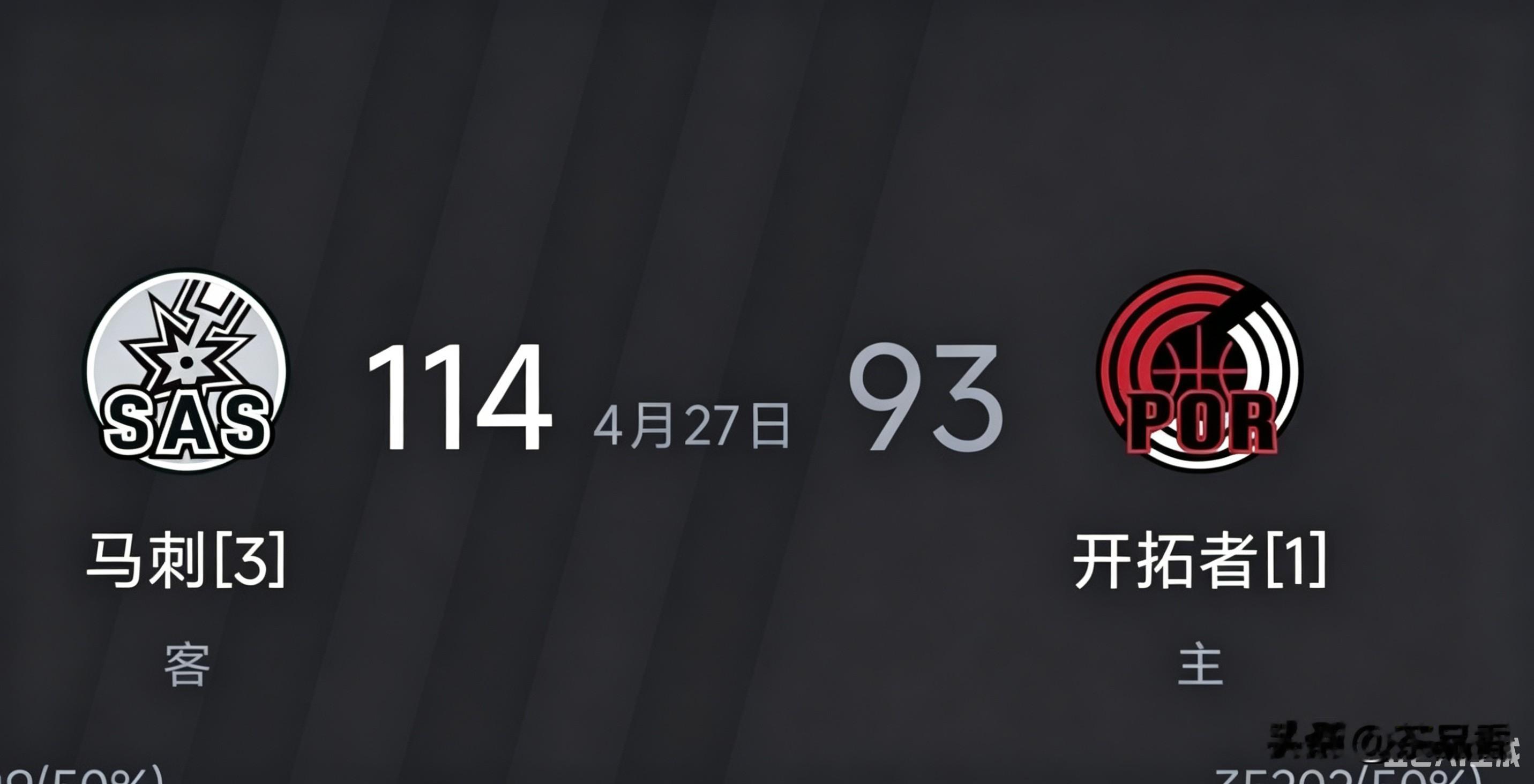 圣安东尼奥的钢铁意志：文班亚马半场18分导演逆转，马刺3-1剑指晋级 ...