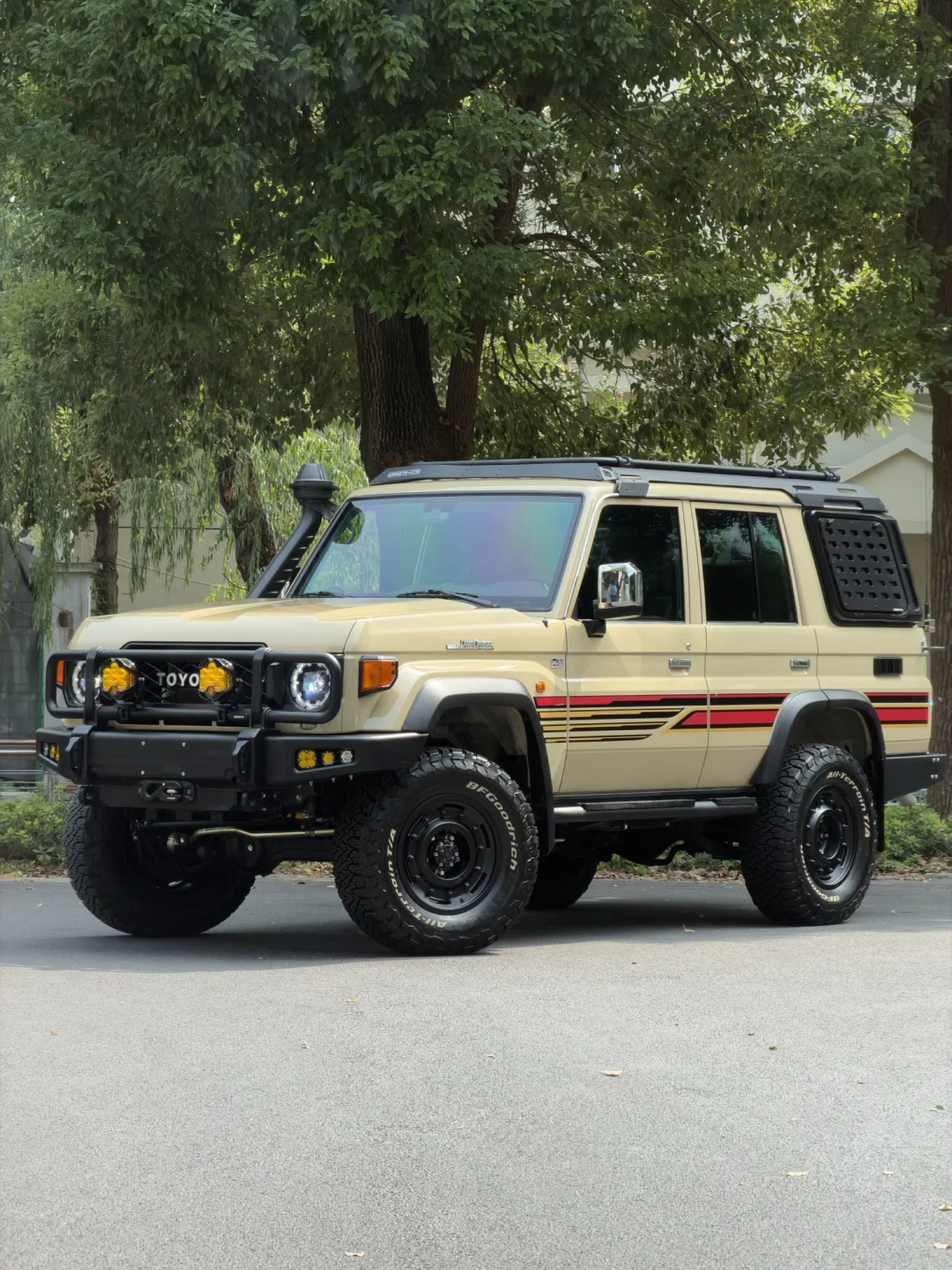 2025年沙漠黄40周年丰田LC76汽油4.0L1.2wkm