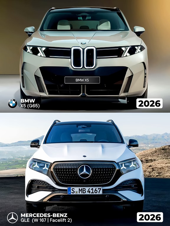 你换我也换！改款Benz GLE VS 新世代 BMW X5