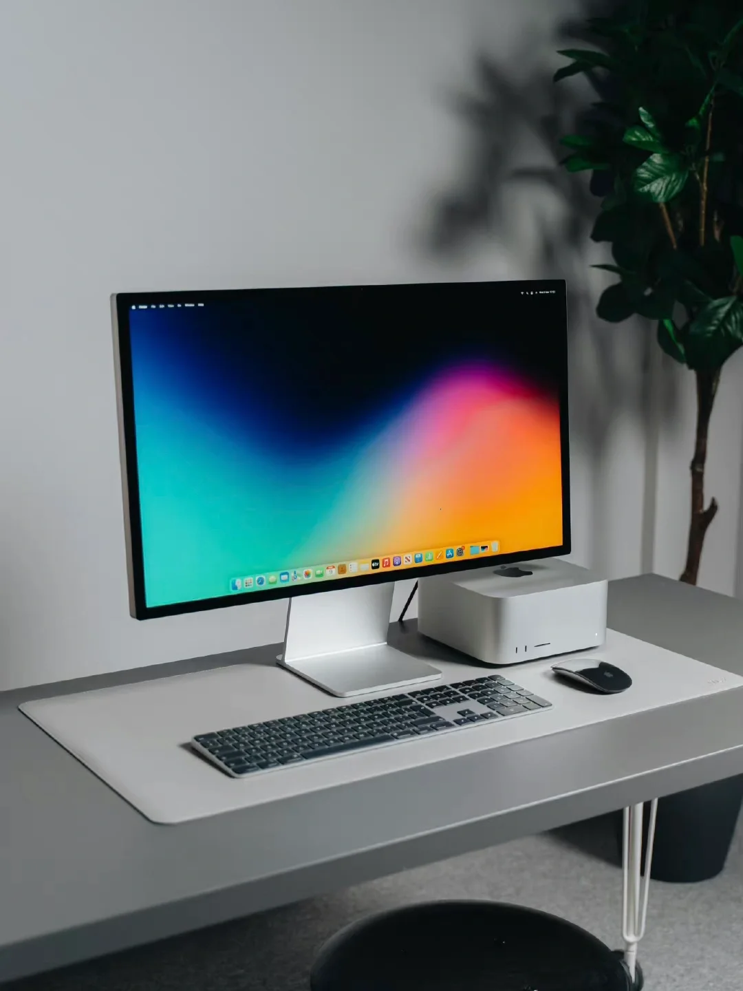 极简Apple桌面，Mac Studio果然颜值在线👏