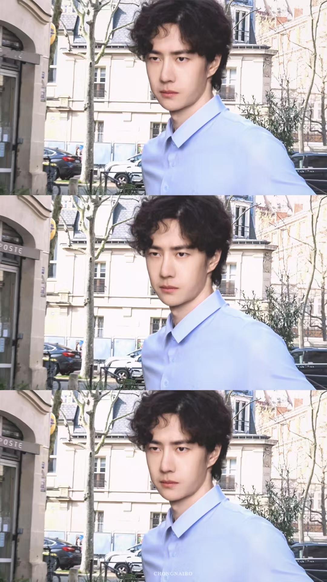 [超话]   说星星很亮的人，一定没见你的眼睛💚💚💚​​​