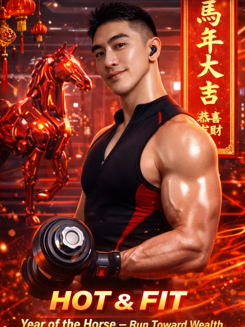 马到成功 一马当先 马上发财💰