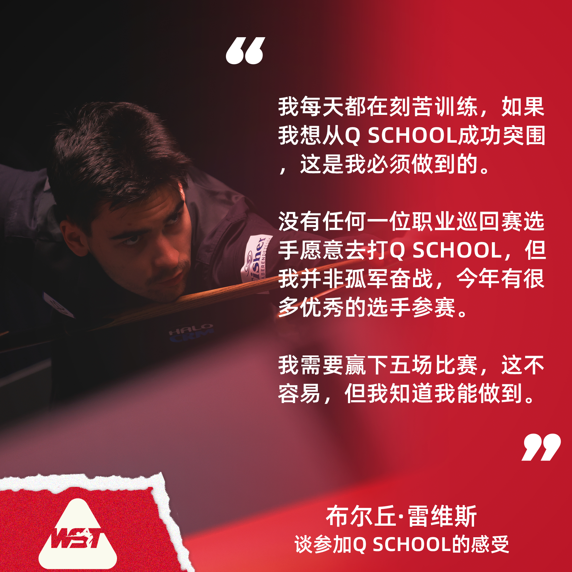 来自匈牙利的19岁小将布尔丘·雷维斯正在为重获职业资格而努力  202...