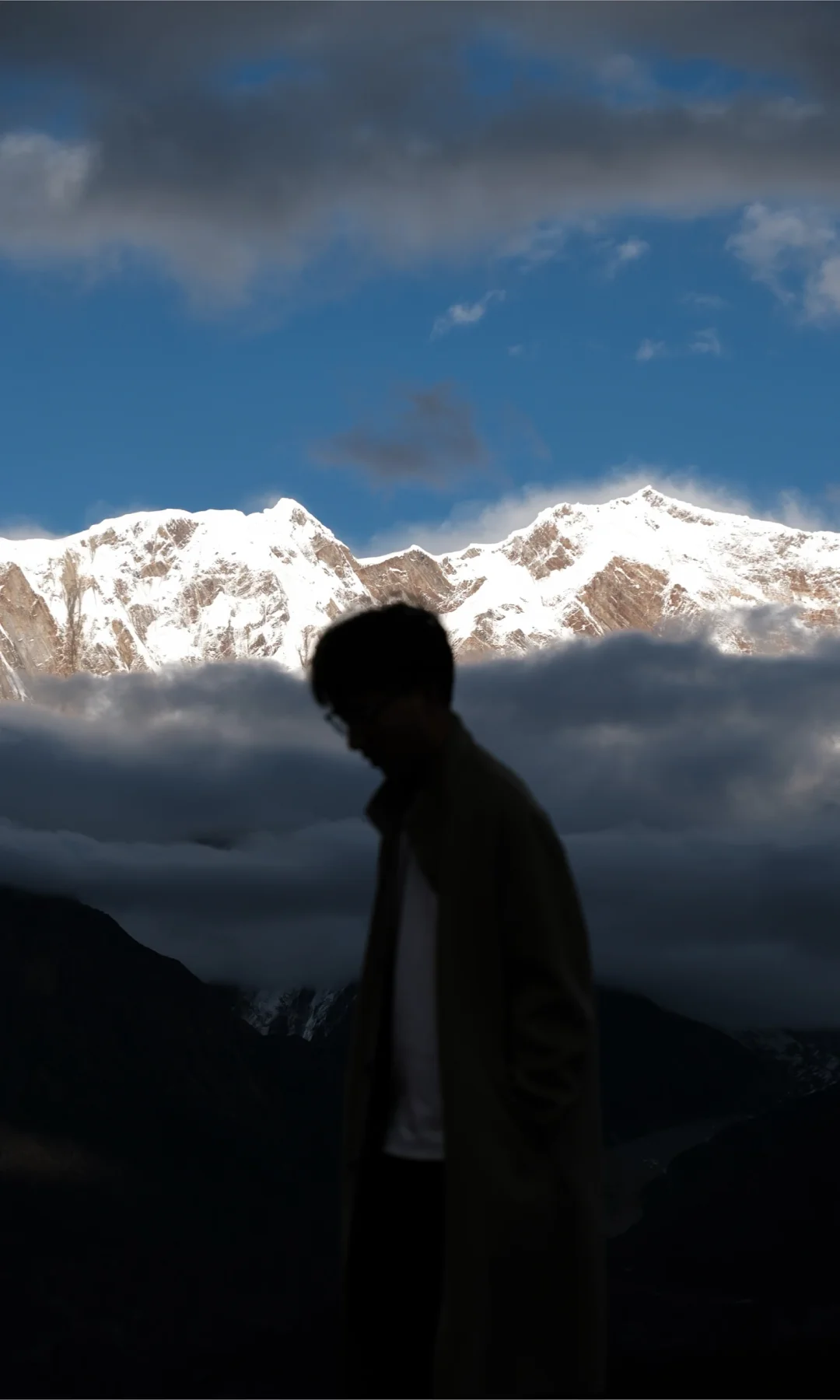 「我人生中的第一座雪山」