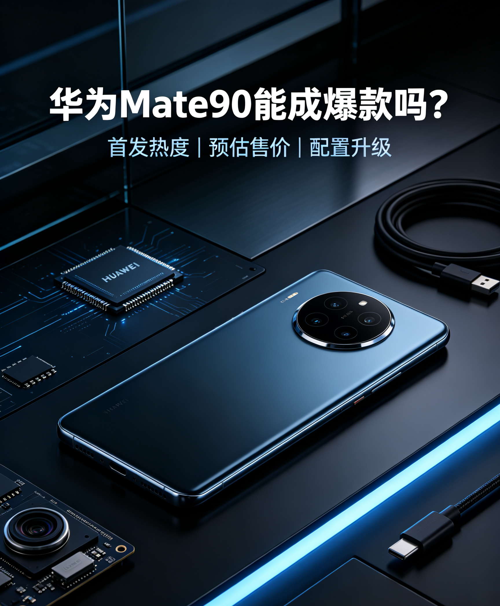 华为Mate90预定爆款？预估售价+真实实力大揭秘✅
 
华为Mate90还没发布，全网热度已经炸锅！
很多人问：这代到底能不能成为年度超级爆款？
结合爆料定价、配置升级、市场需求，客观一次性讲透！
 
💰全网最新预估售价（仅供参考）
标准版：4699–4999元起
Pro版：5999元起
Pro