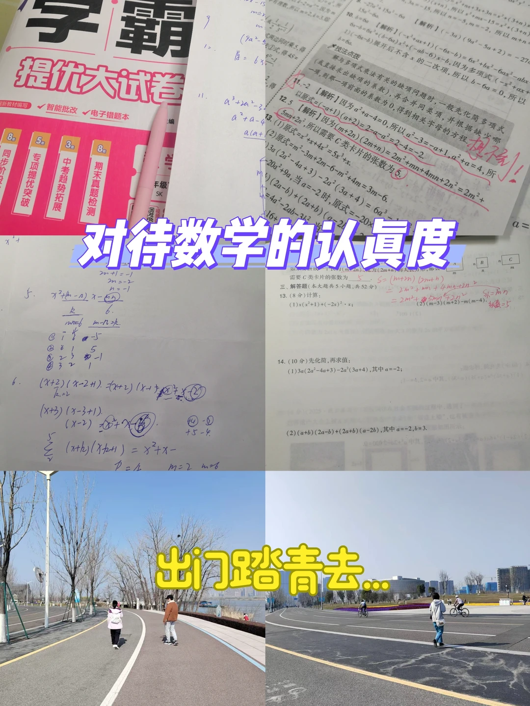 我是如此认真的对待数学