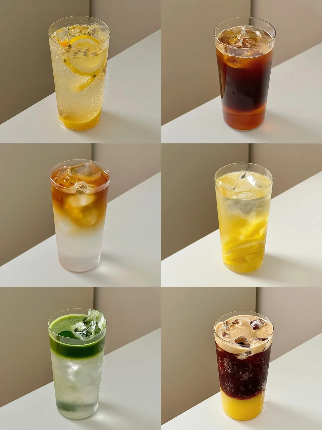 🥤自制夏日饮品合集｜简单低卡又好喝
