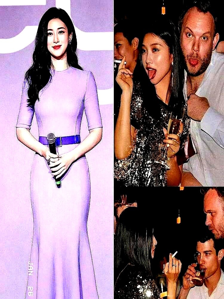 穿吊带、指尖夹烟、搂着老外笑得牙龈全露。

朱珠2012年在好莱坞这组旧照被翻出来，很多人当成黑历史去审判。看惯了她回国后盘起头发穿旗袍的知性模样，就真以为她是个乖乖女？当年那就是个没被规训的真实留学生状态。

骂的人在找圣女，夸的人在找活人。非要把所有艺人都逼成无菌环境里的假人，到底图什么？