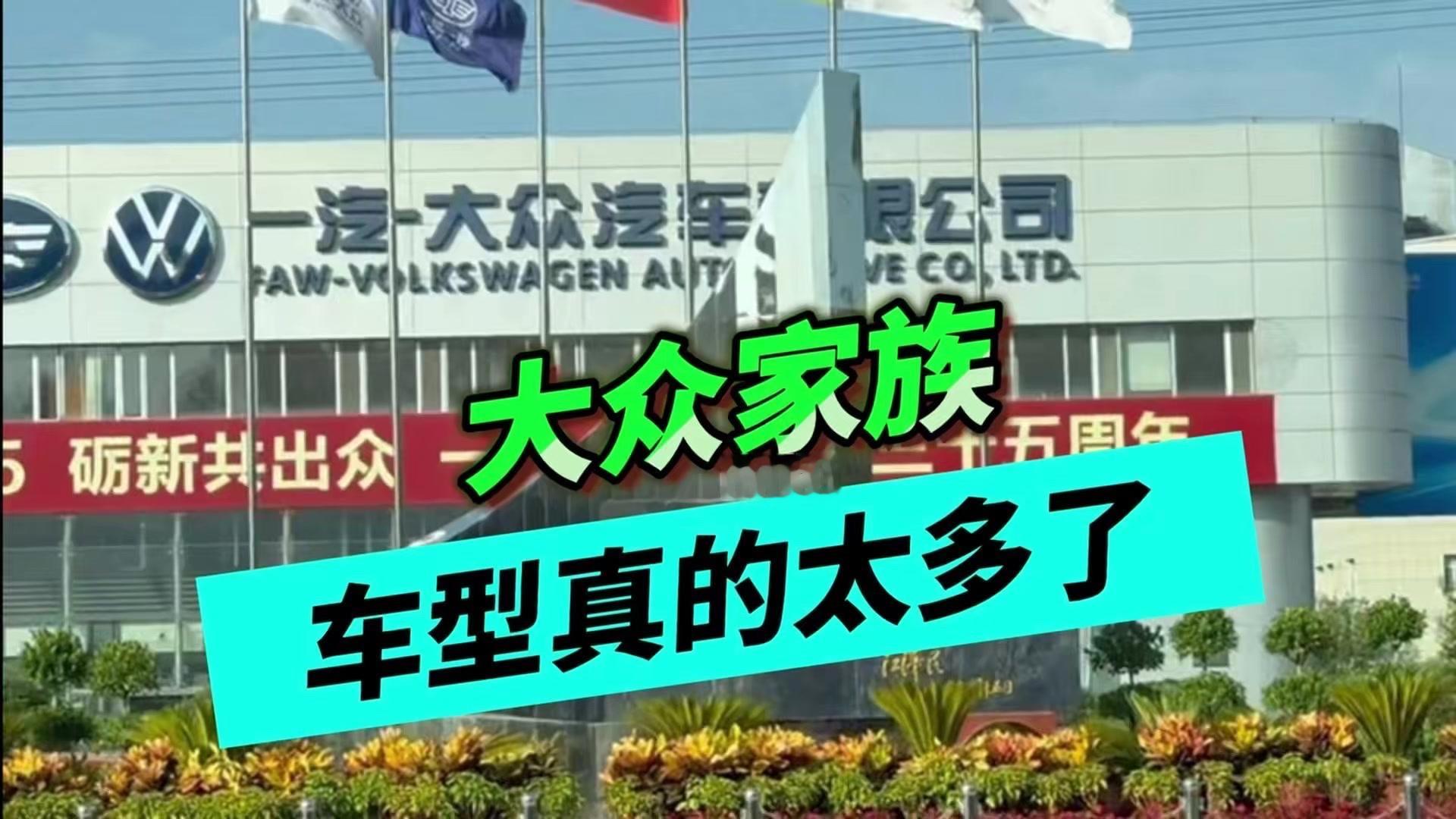 好多女生看不起大众？其实大众是个大家族
