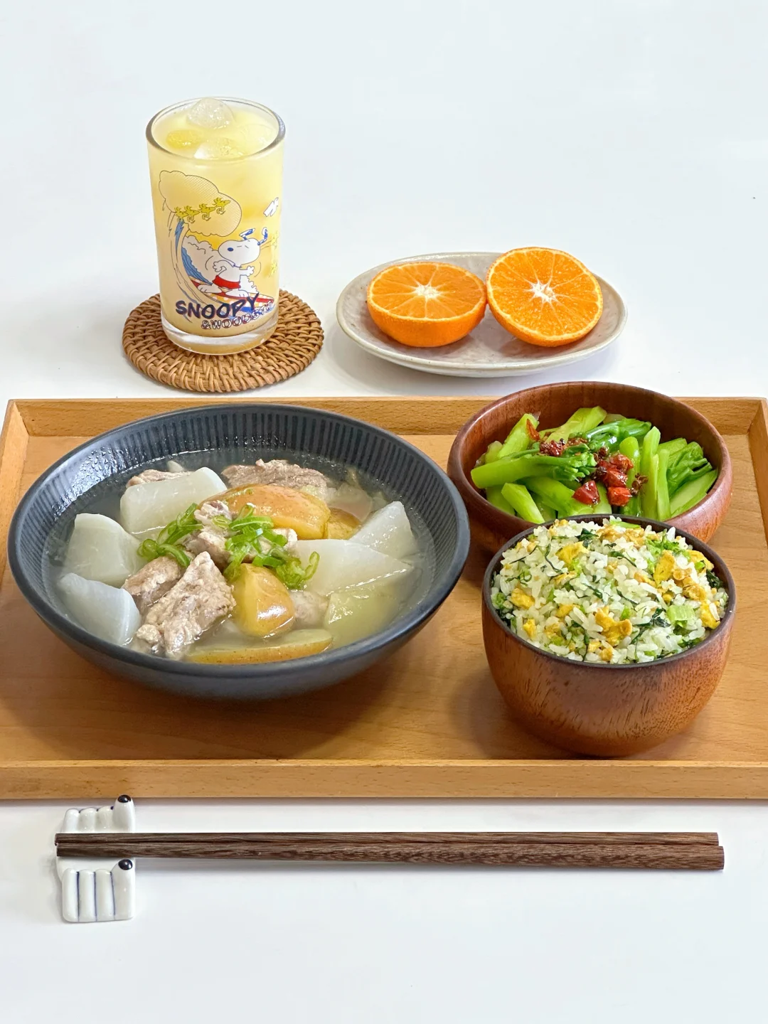 冬天的萝卜和苹果 怎能如此鲜甜美味！