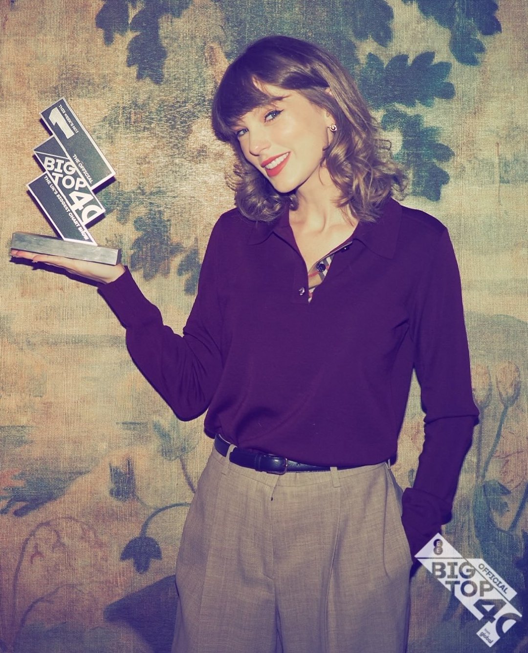 霉霉 Taylor Swift 新歌《Patient Zero》登顶音乐排行榜Official Big Top 40！📸

#Taylor Swift# ​