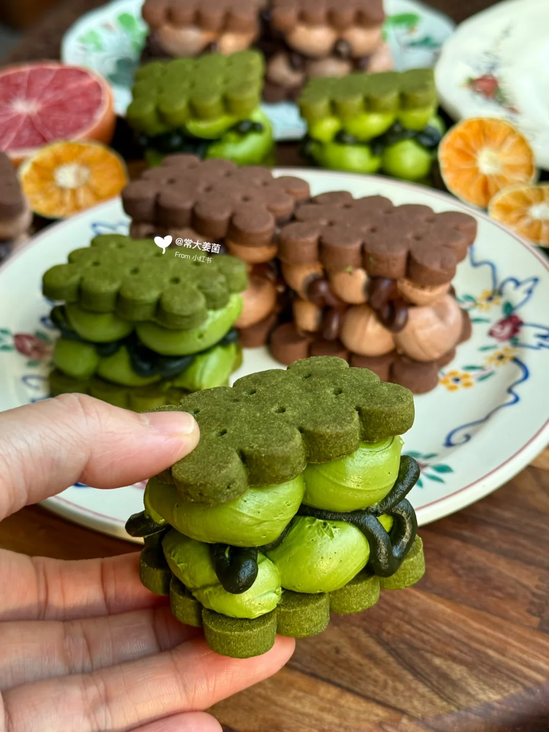 白脱奶油夹心曲奇饼干🍵🍪📚一份通用配方